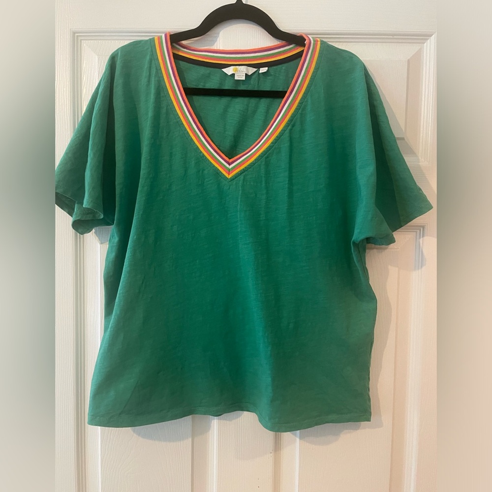 Boden, v neck top, Sz 10